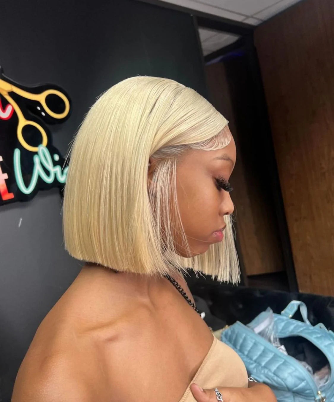 13X4 Super Double Drawn Straight Wig