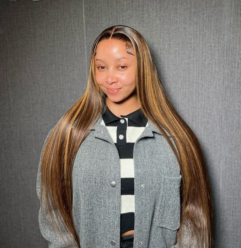 13X4 Piano Straight Frontal Wig