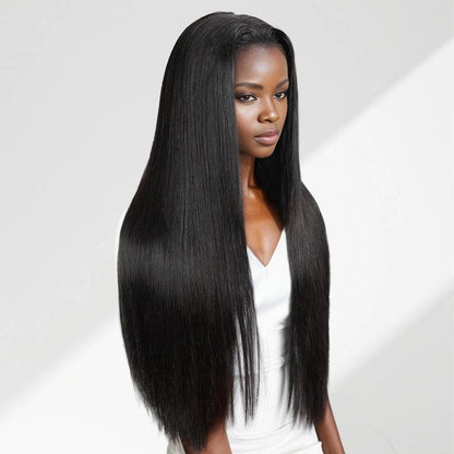 13X4 Super Double Drawn Bobo Wig Straight