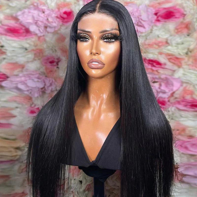 13X4 Super Double Drawn Bobo Wig Straight