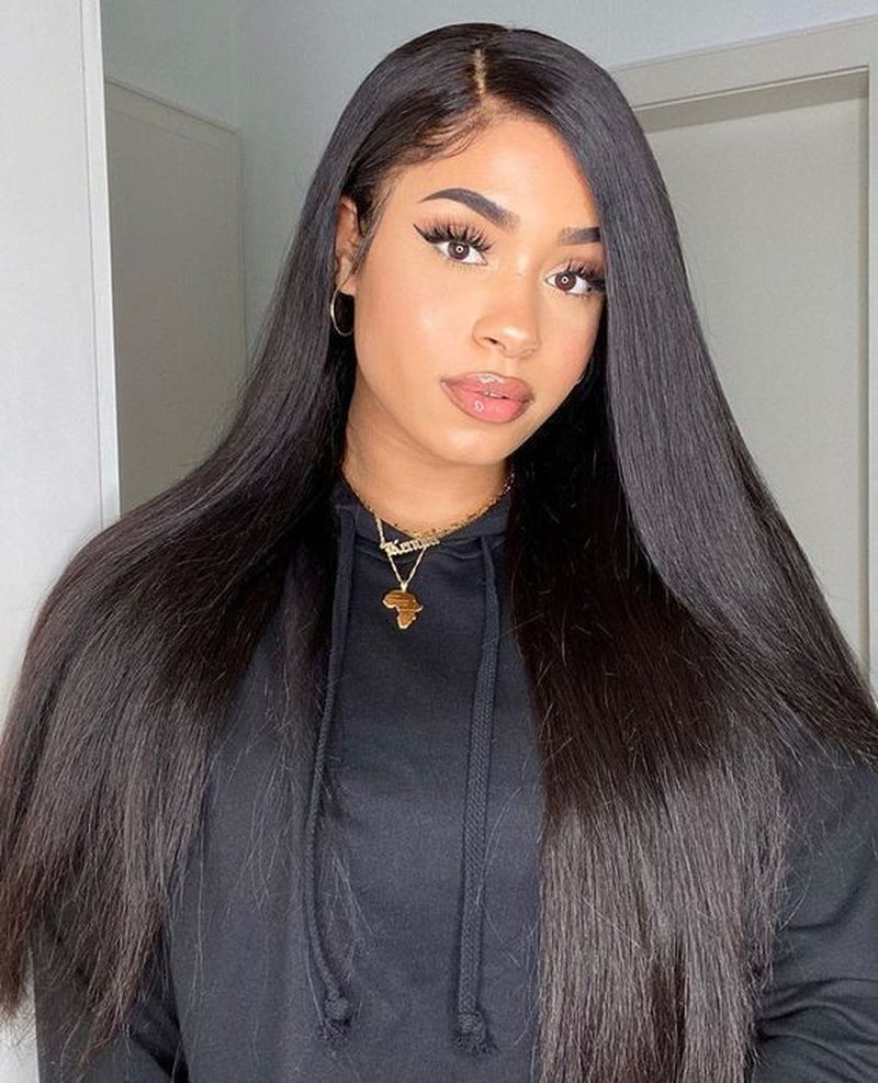 13X4 Straight Wig Factory Made