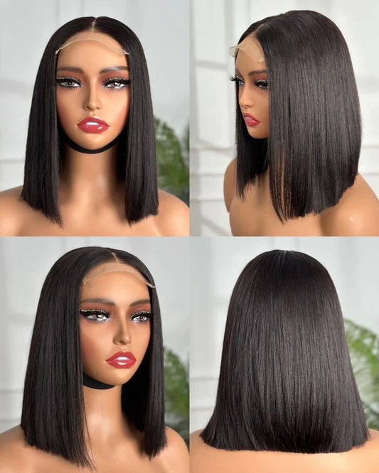 6X2 Super Double Drawn Kim Straight Wig