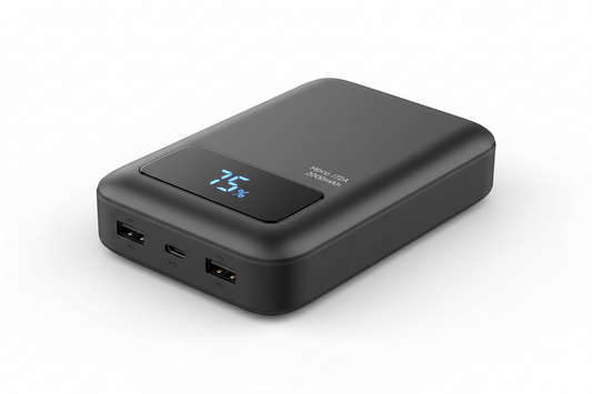 Hoco J72A 20000mAh Power Bank With LED Battery Indicator
